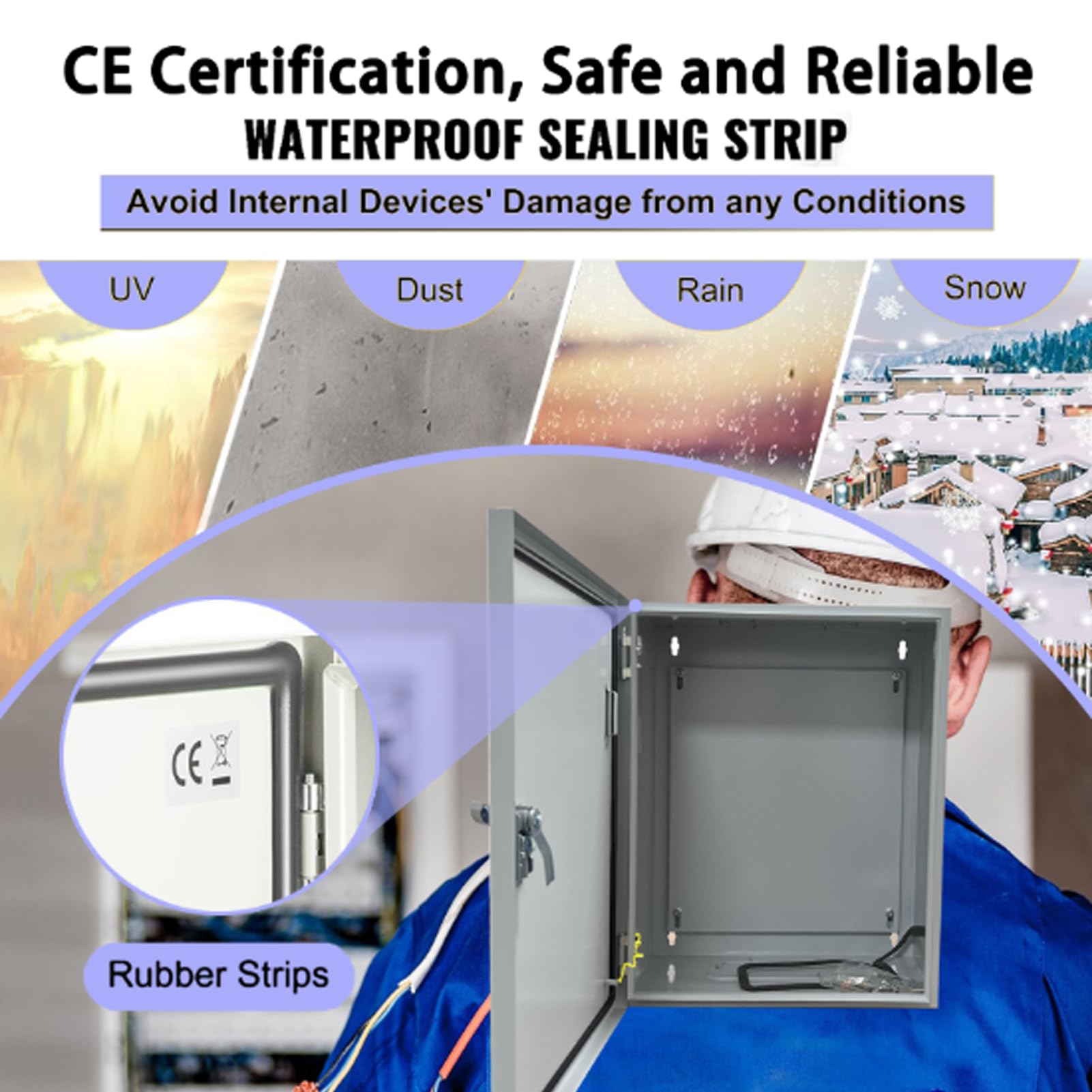 Amazon.com: NEMA 4X Steel Enclosure, 19.6 x 15.7X 9.8'' NEMA 4X